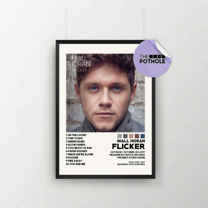 Niall Horan Posters / Flicker Poster, Album Cover Poster / Poster Print Wall Art / Custom Poster / Home Decor, Tpwk, Niall Horan, Flicker 2