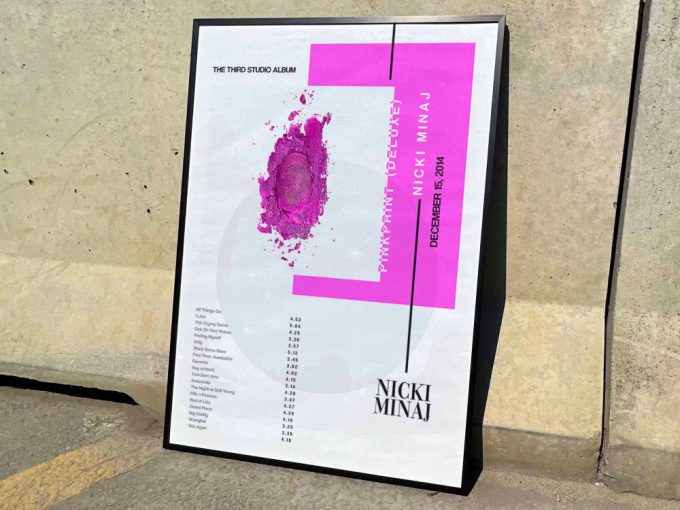 Nicki Minaj &Quot;Pinkprint&Quot; Album Cover Poster #3 Deluxe 3