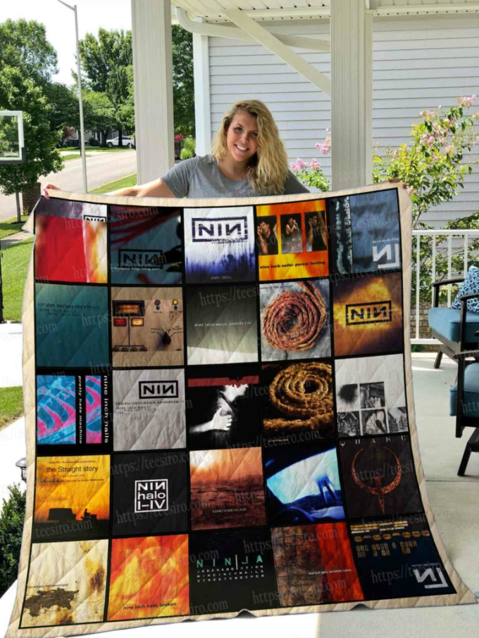 Nine Inch Nails Quilt Blanket For Fans Home Decor Gift 2