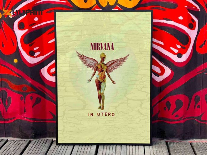 Nirvana &Amp;Quot;In Utero&Amp;Quot; Album Cover Poster #Fac 1