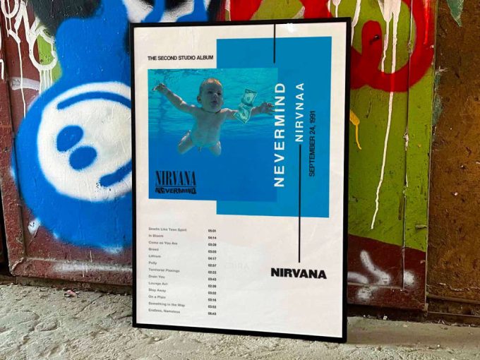 Nirvana &Quot;Nevermind&Quot; Album Cover Poster For Home Room Decor #3 2