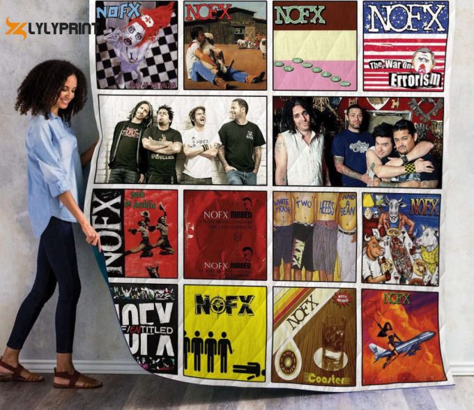 Nofx Quilt Blanket For Fans Home Decor Gift 1