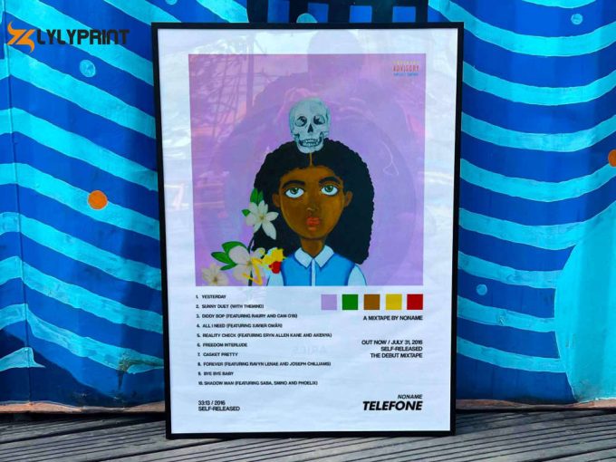 Noname &Amp;Quot;Telefone&Amp;Quot; Album Cover Poster #2 1