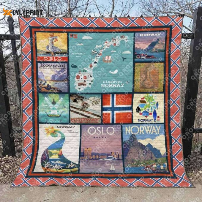 Norway 3D Customized Quilt 1