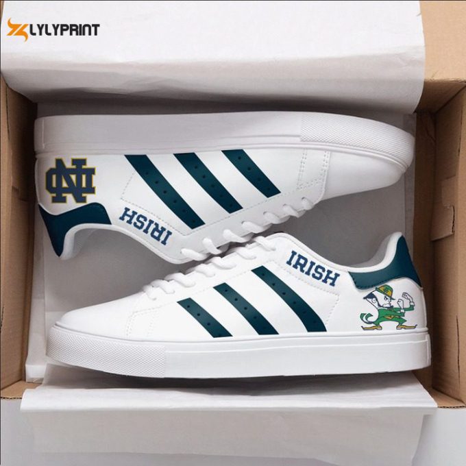 Notre Dame Fighting Irish Skate Shoes For Men Women Fans Gift 1