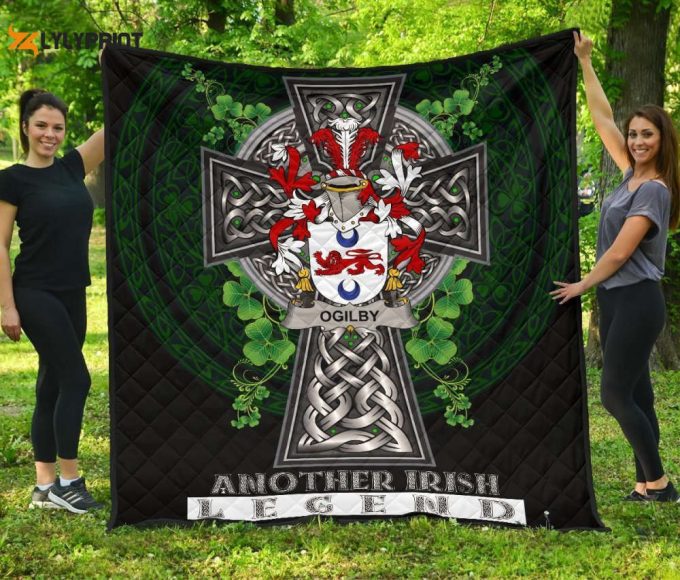 Ogilby Ireland Irish Legend 3D Customized Quilt 1