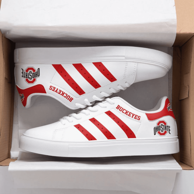 Ohio State Buckeyes Skate Shoes For Men Women Fans Gift 3