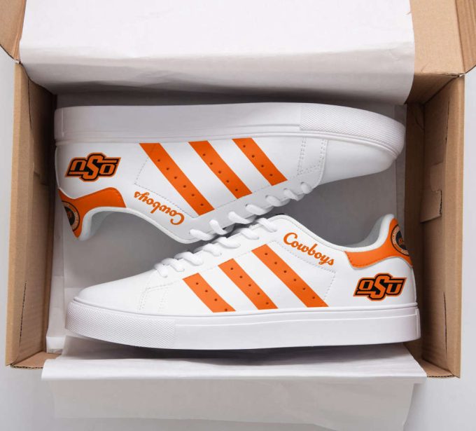 Oklahoma State Cowboys Skate Shoes For Men Women Fans Gift 2