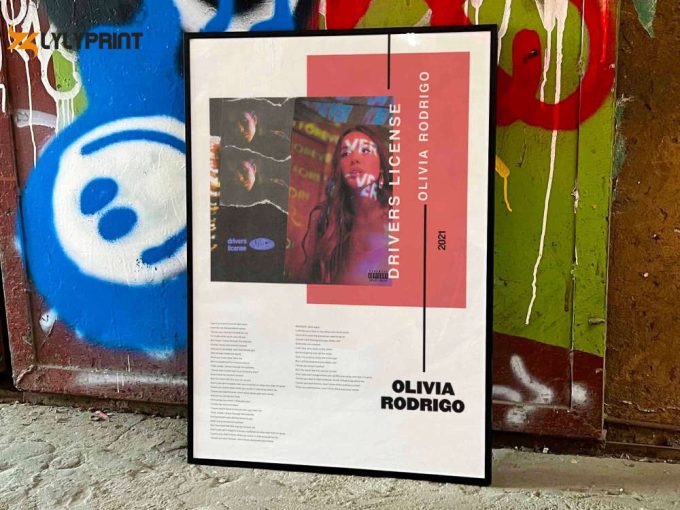 Olivia Rodrigo &Amp;Quot;Drivers License&Amp;Quot; Album Cover Poster #3 1