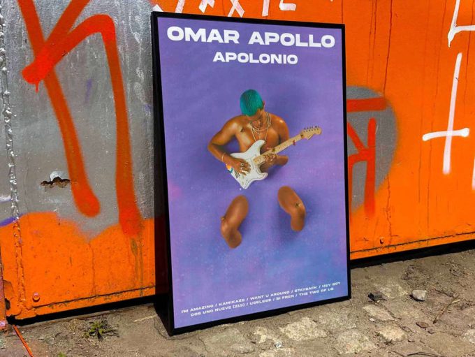 Omar Apollo &Quot;Apolonio&Quot; Album Cover Poster #Fac 2