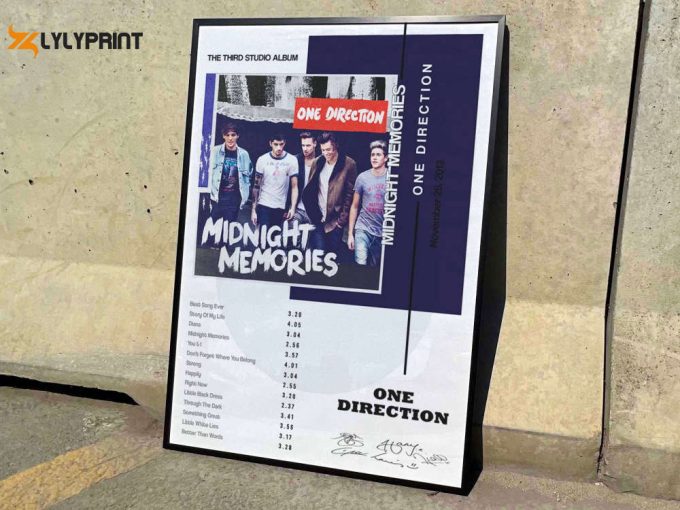 One Direction &Amp;Quot;Midnight Memories&Amp;Quot; Album Cover Poster #3 1