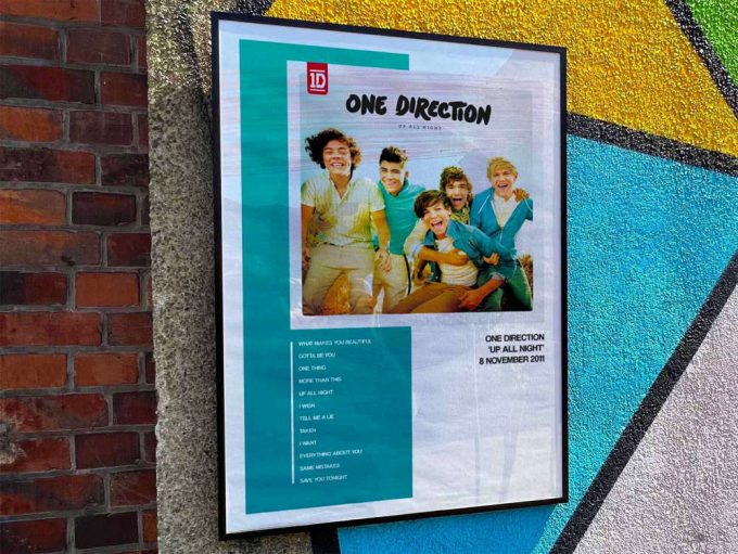 One Direction &Quot;Up All Night&Quot; Album Cover Poster For Home Room Decor #1 3