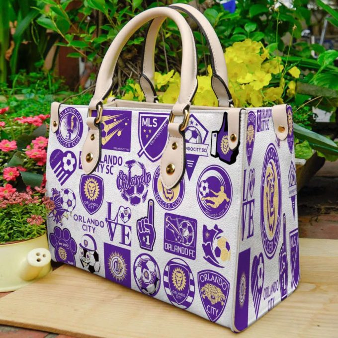 Orlando City Leather Handbag Gift For Women 2