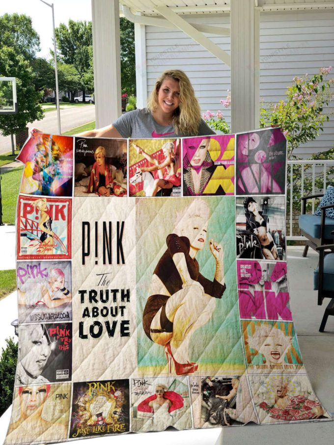 P!Nk Quilt Blanket For Fans Home Decor Gift 3