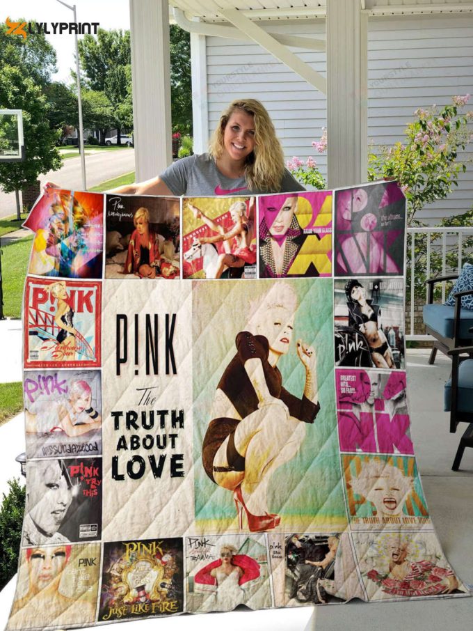 P!Nk Quilt Blanket For Fans Home Decor Gift 1