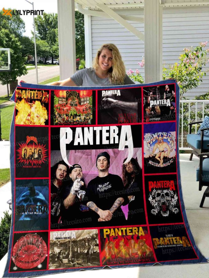 Pantera 2 Quilt Blanket For Fans Home Decor Gift 1