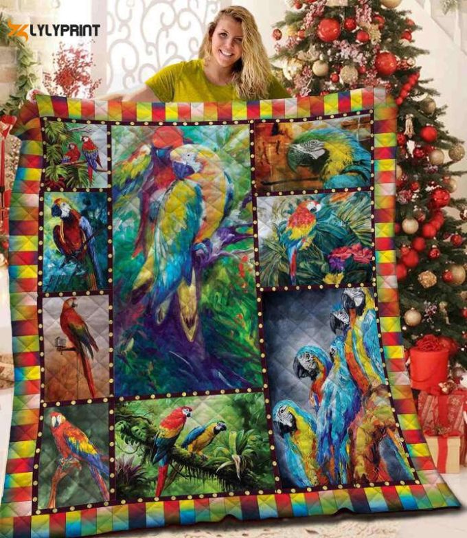 Parrot 3D Customized Quilt 1