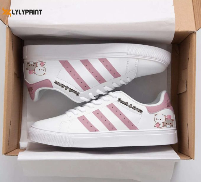 Peach And Goma 1 Skate Shoes For Men Women Fans Gift 1
