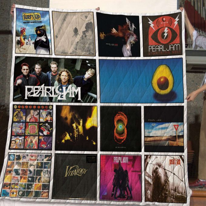 Pearl Jam Quilt Blanket For Fans Home Decor Gift 2