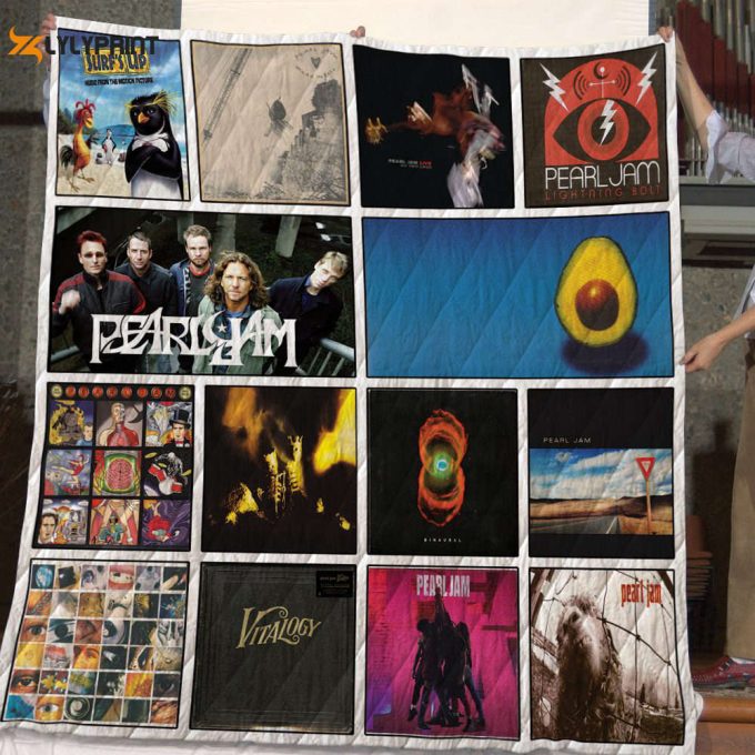 Pearl Jam Quilt Blanket For Fans Home Decor Gift 1