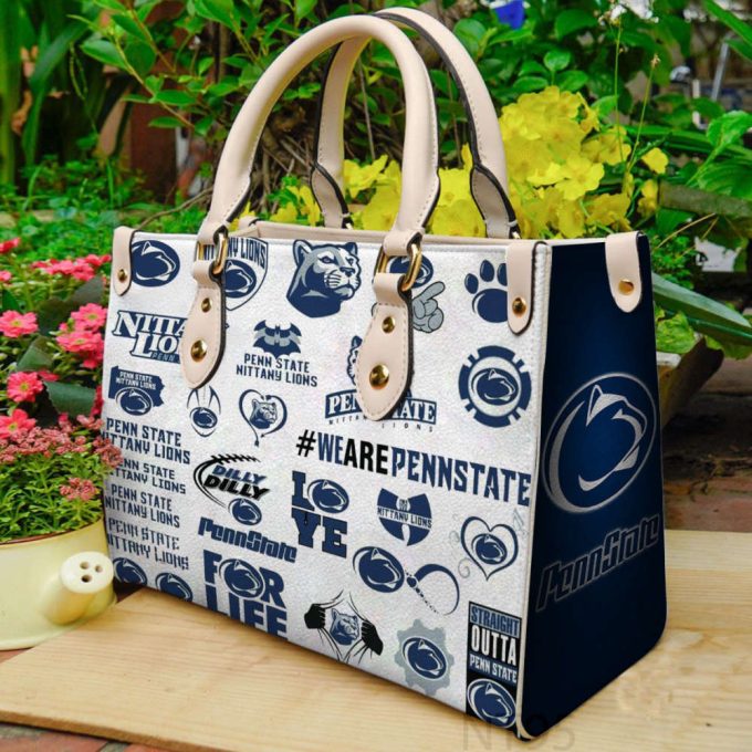 Penn State Nittany Lions Leather Handbag Gift For Women 2