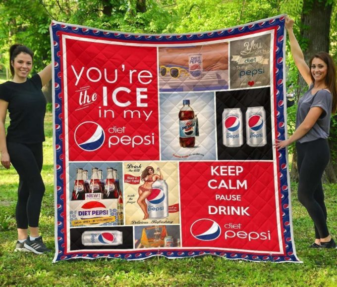 Pepsi Quilt Blanket For Fans Home Decor Gift 2