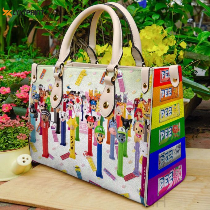 Pez Leather Handbag Gift For Women