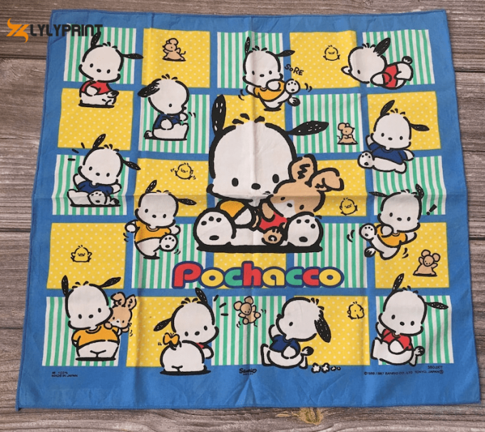 Pochacco Quilt Blanket For Fans Home Decor Gift 1