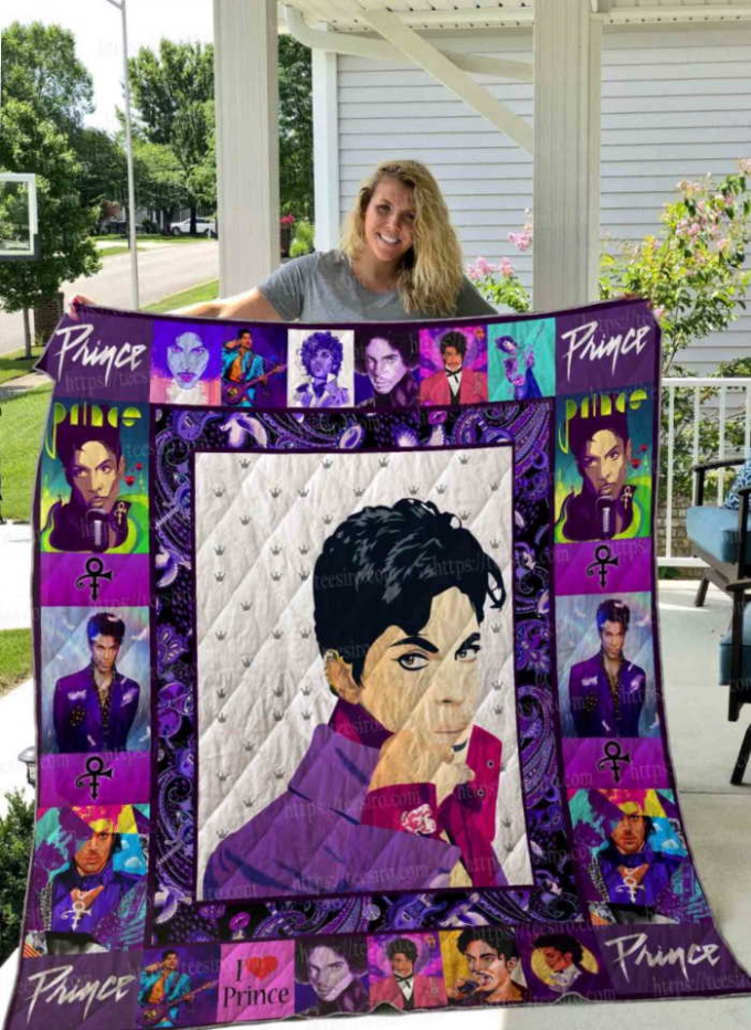 Prince Quilt Blanket For Fans Home Decor Gift M2 2