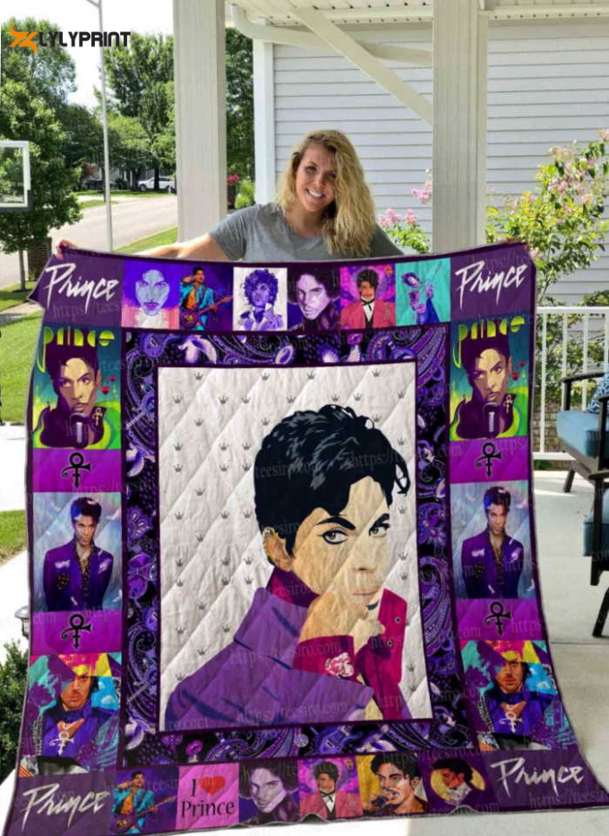 Prince Quilt Blanket For Fans Home Decor Gift M2 1