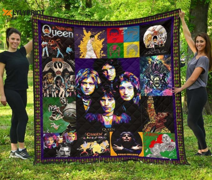 Queen Band, Queen Band Collection, A Night With Queen Quilt Blanket 1