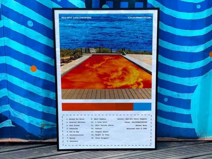 Red Hot Chili Peppers &Quot;Californication&Quot; Album Cover Poster #4 3