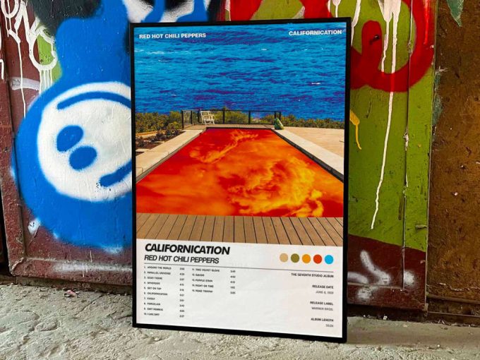 Red Hot Chili Peppers &Quot;Californication&Quot; Album Cover Poster #6 3