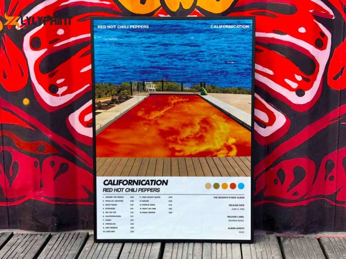 Red Hot Chili Peppers &Amp;Quot;Californication&Amp;Quot; Album Cover Poster #6 1