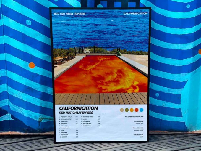 Red Hot Chili Peppers &Quot;Californication&Quot; Album Cover Poster #6 2