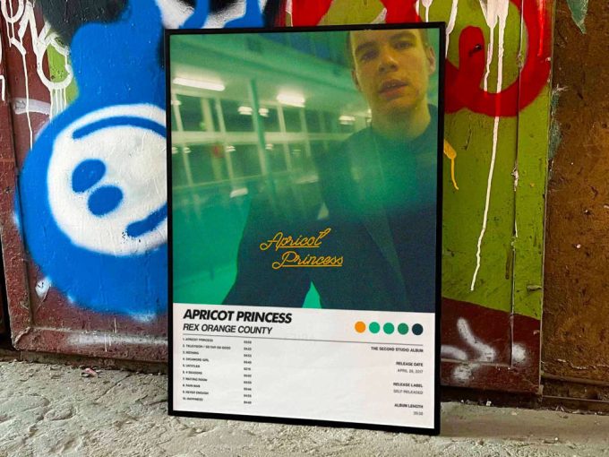 Rex Orange County &Quot;Apricot Princess&Quot; Album Cover Poster #6 2