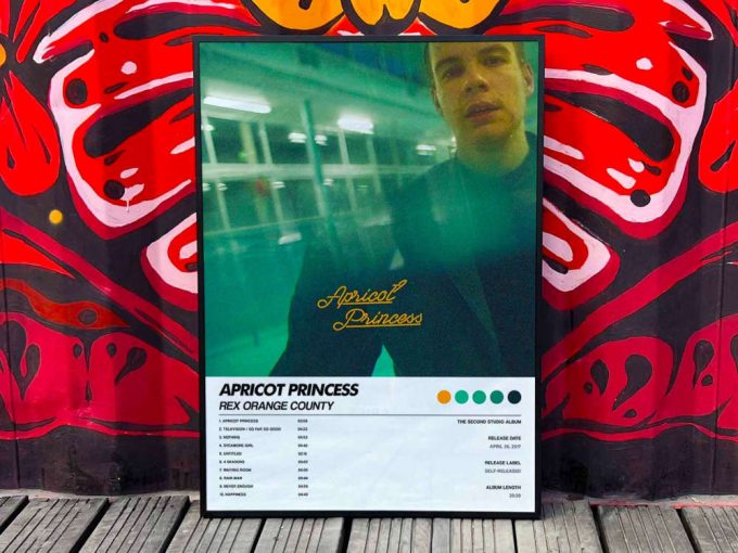 Rex Orange County &Quot;Apricot Princess&Quot; Album Cover Poster #6 3