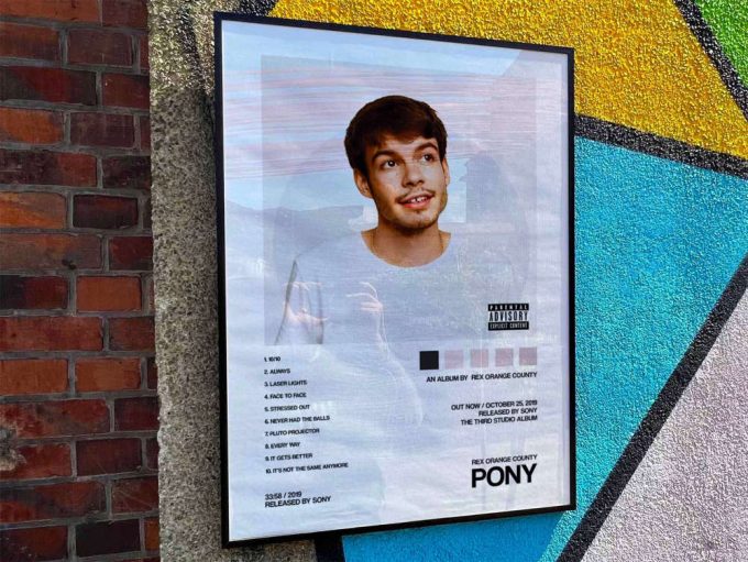 Rex Orange County “Pony” Album Cover Poster #2