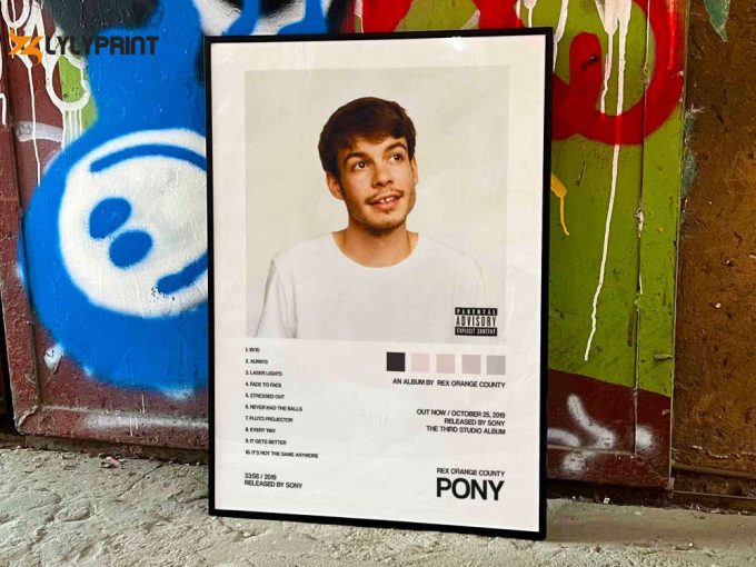 Rex Orange County “Pony” Album Cover Poster #2