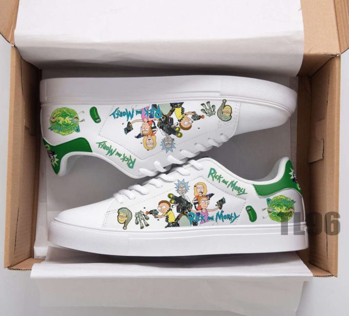 Rick And Morty Skate Shoes For Men And Women Fans Gift 2