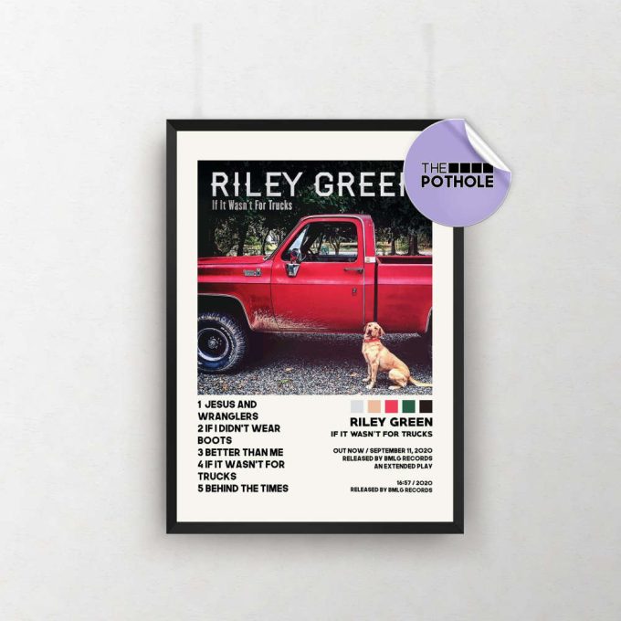 Riley Green Posters /If It Wasn'T For Trucks Poster / Hardy, A Rock, Album Cover Poster / Poster Print Wall Art, Custom Poster 2