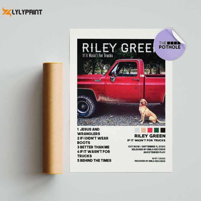 Riley Green Posters /If It Wasn'T For Trucks Poster / Hardy, A Rock, Album Cover Poster / Poster Print Wall Art, Custom Poster 1