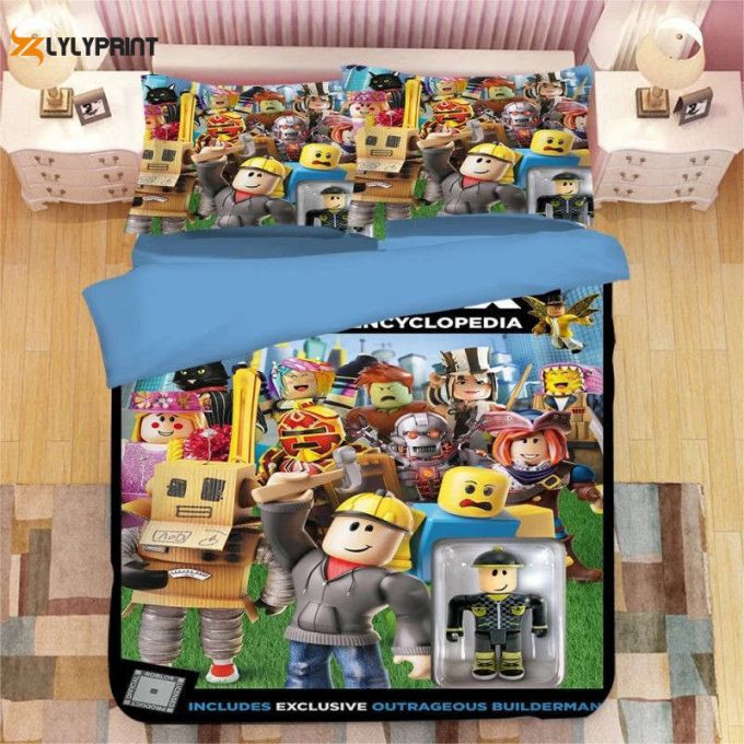 Roblox Team 16 Duvet Quilt Bedding Set 1