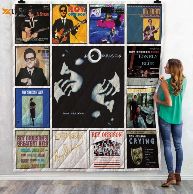 Roy Orbison Albums 3D Customized Quilt Blanket For Fans Home Decor Gift 1