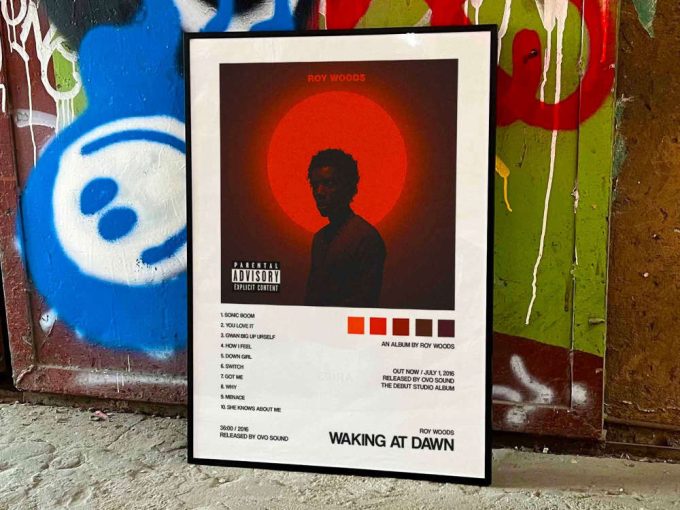 Roy Woods &Quot;Waking At Dawn Album Cover Poster For Home Room Decor #2 2