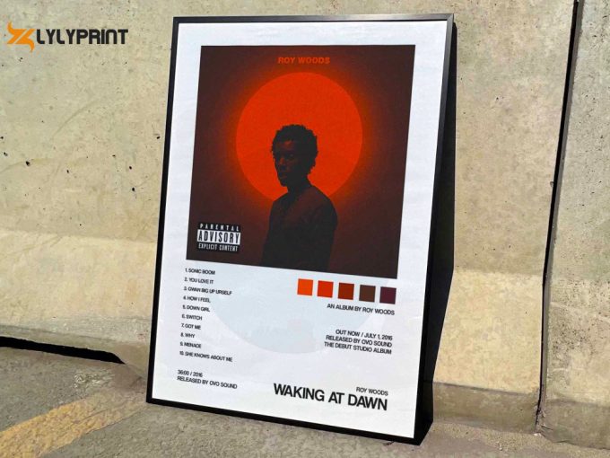 Roy Woods &Amp;Quot;Waking At Dawn Album Cover Poster For Home Room Decor #2 1