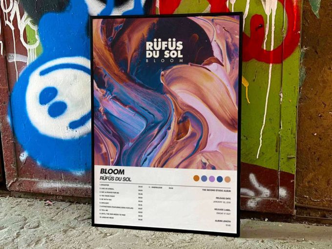 Rufus Du Sol &Quot;Bloom&Quot; Album Cover Poster #6 2