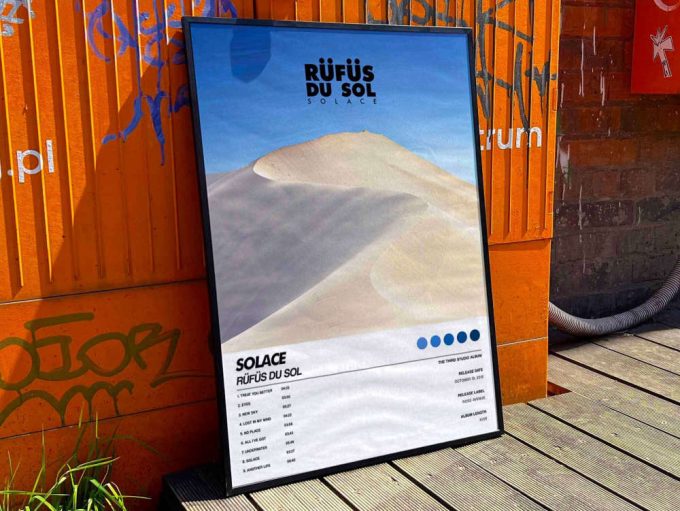 Rufus Du Sol &Quot;Solace&Quot; Album Cover Poster #6 2