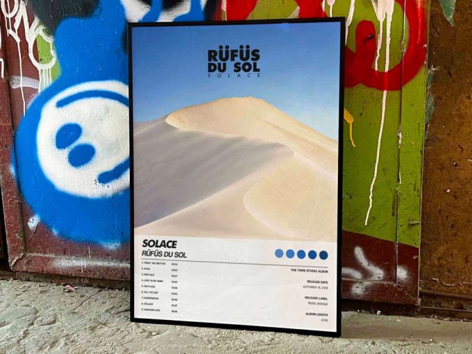 Rufus Du Sol &Quot;Solace&Quot; Album Cover Poster #6 3