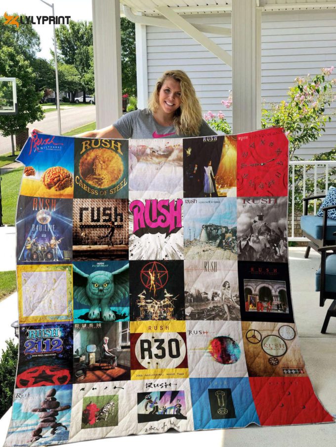 Rush 2 Quilt Blanket For Fans Home Decor Gift 1